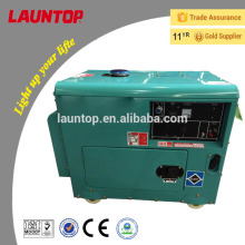 4.5kw Launtop silent diesel generator with 186FA engine(418CC) with recoil start